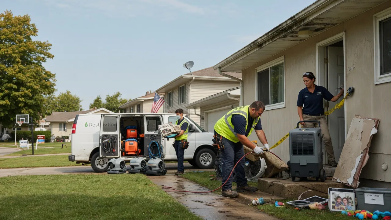 Water Damage Restoration in Entriken, PA near me